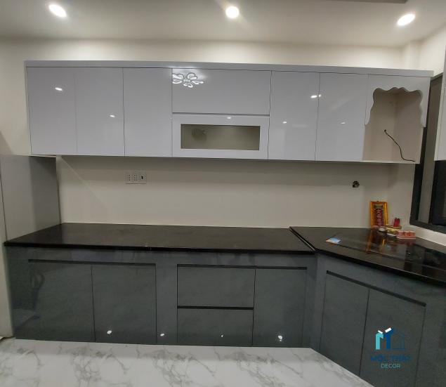 Thi Công Tủ Bếp Nhà Phố Tại Bình Dương