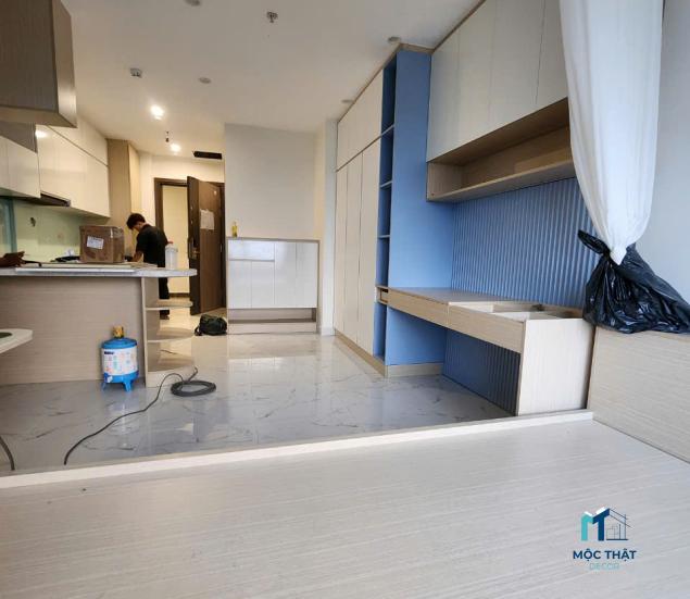 Thiết kế thi công nội thất cho căn hộ chung cư khu vực Thủ Đức 
